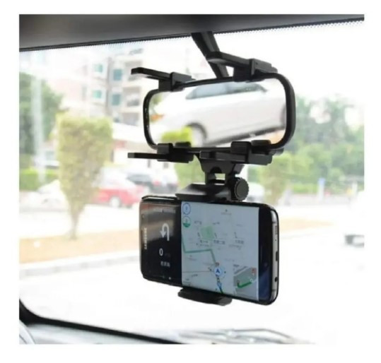 Miniatura 4 de Soporte Holder Celular Espejo Retrovisor